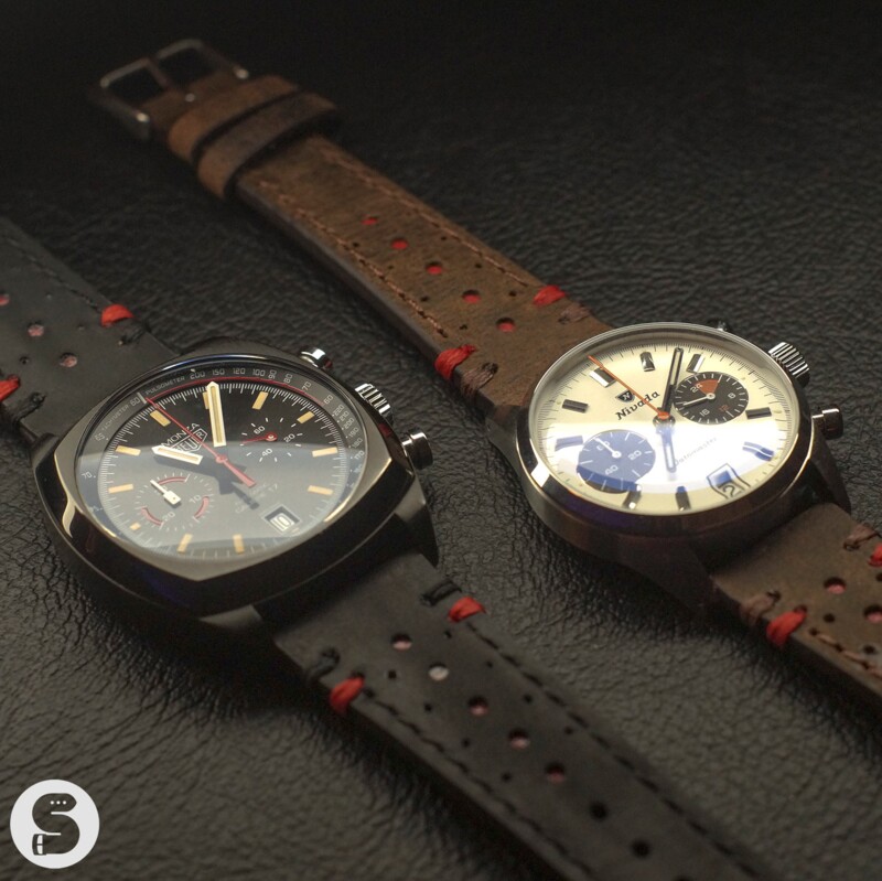 Racing leather strap BICO