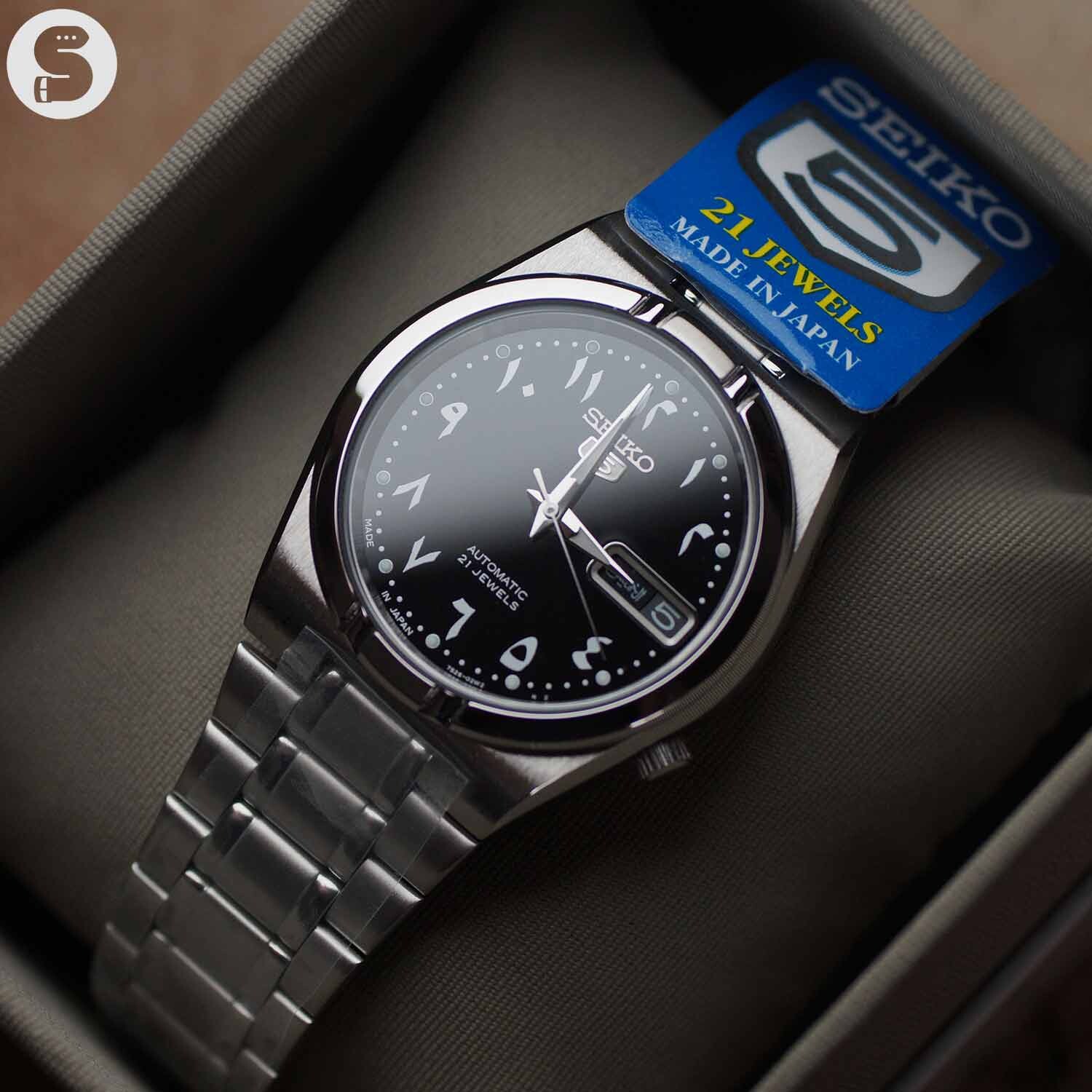 Seiko 5 SNK063J5 34mm front view