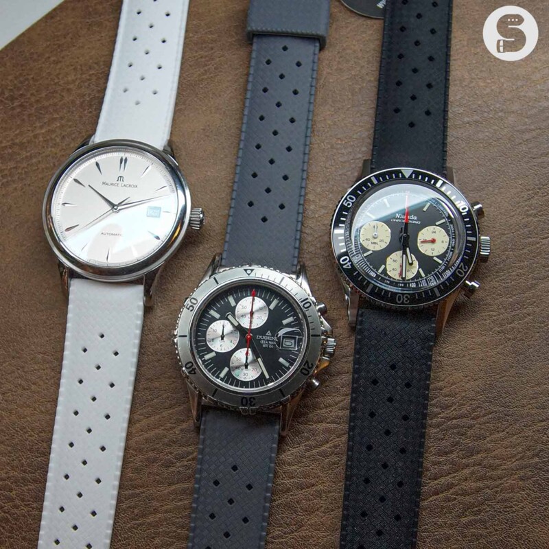 Rubber watch strap TROPYS II