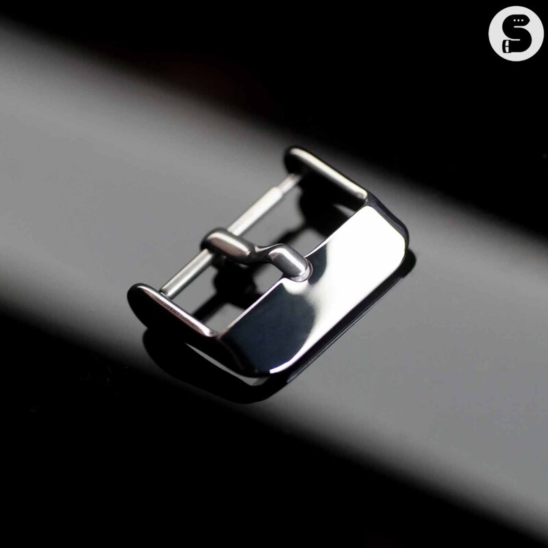 Silber polierte Dornschließe aus 304L Edelstahl